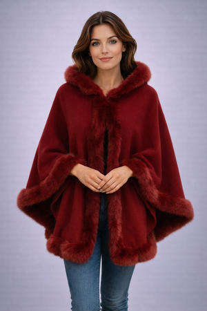 UGG Australian Merino Wool and rabbit fur shawl/ Scarf / wrap