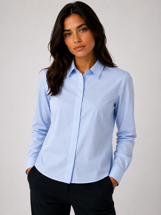 RICH & ROYAL BLOUSE WITH COLLAR