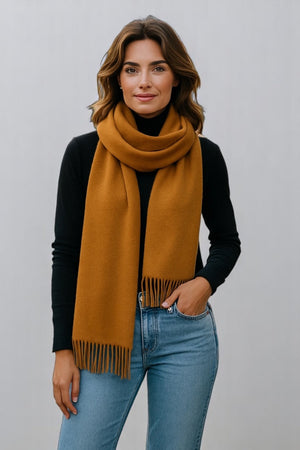 MADE IN AUSTRALIA UGG PURE MERINO PLAIN UNISEX SCARF