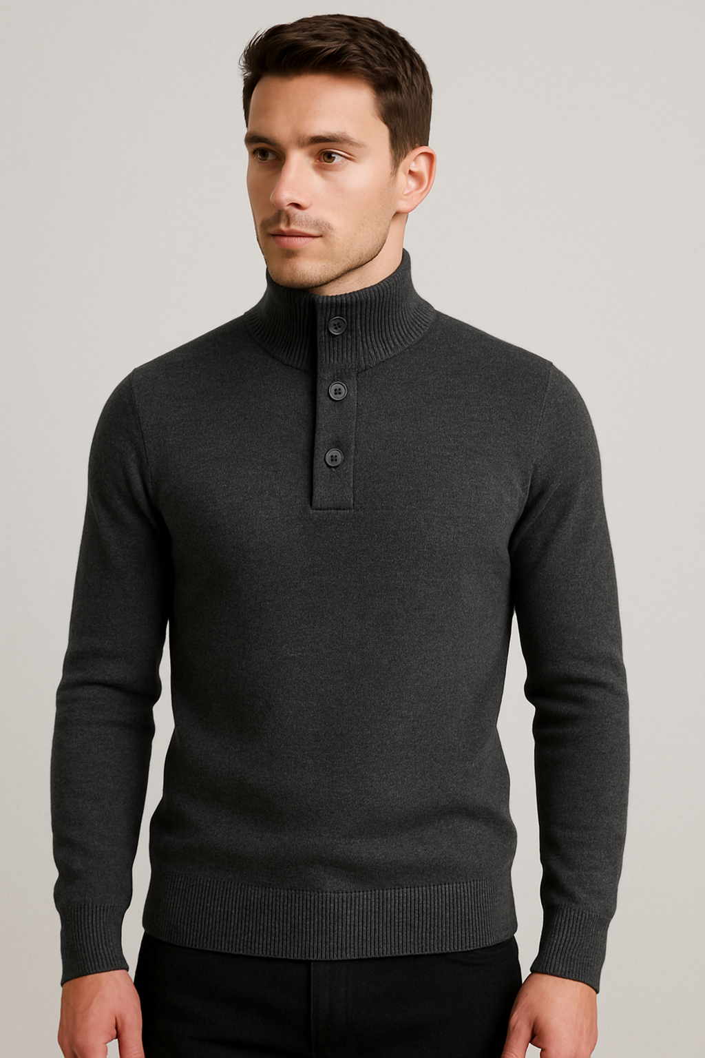 Classic Three-Button Pure Merino