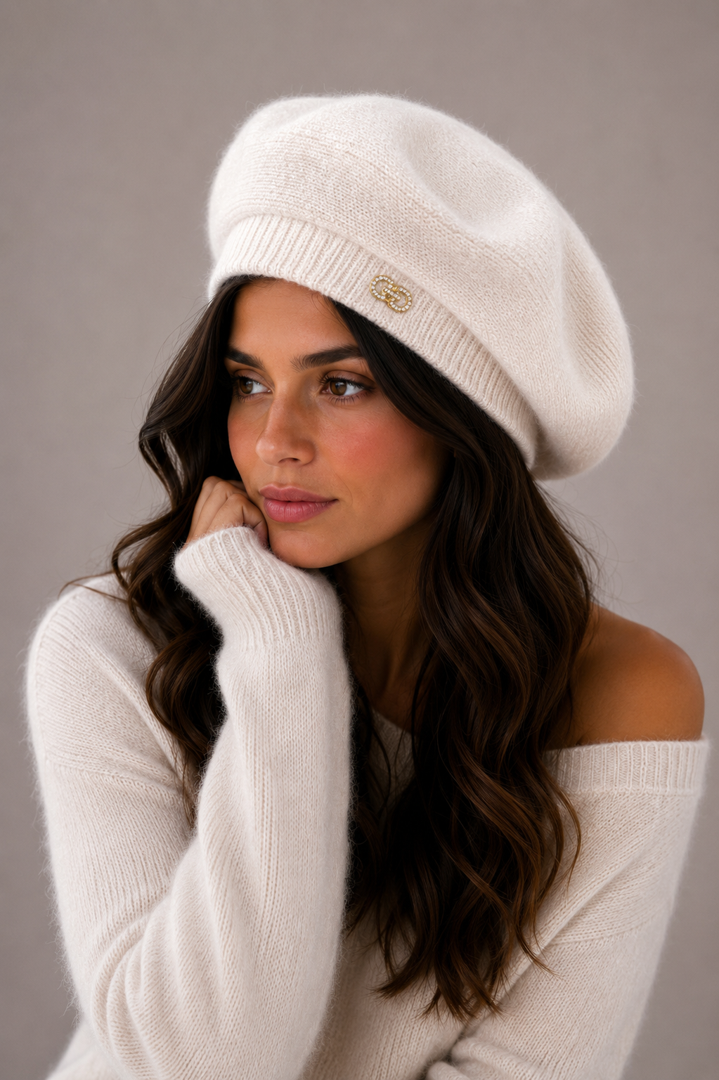ELEGANT PURE MERINO WOOL BERET