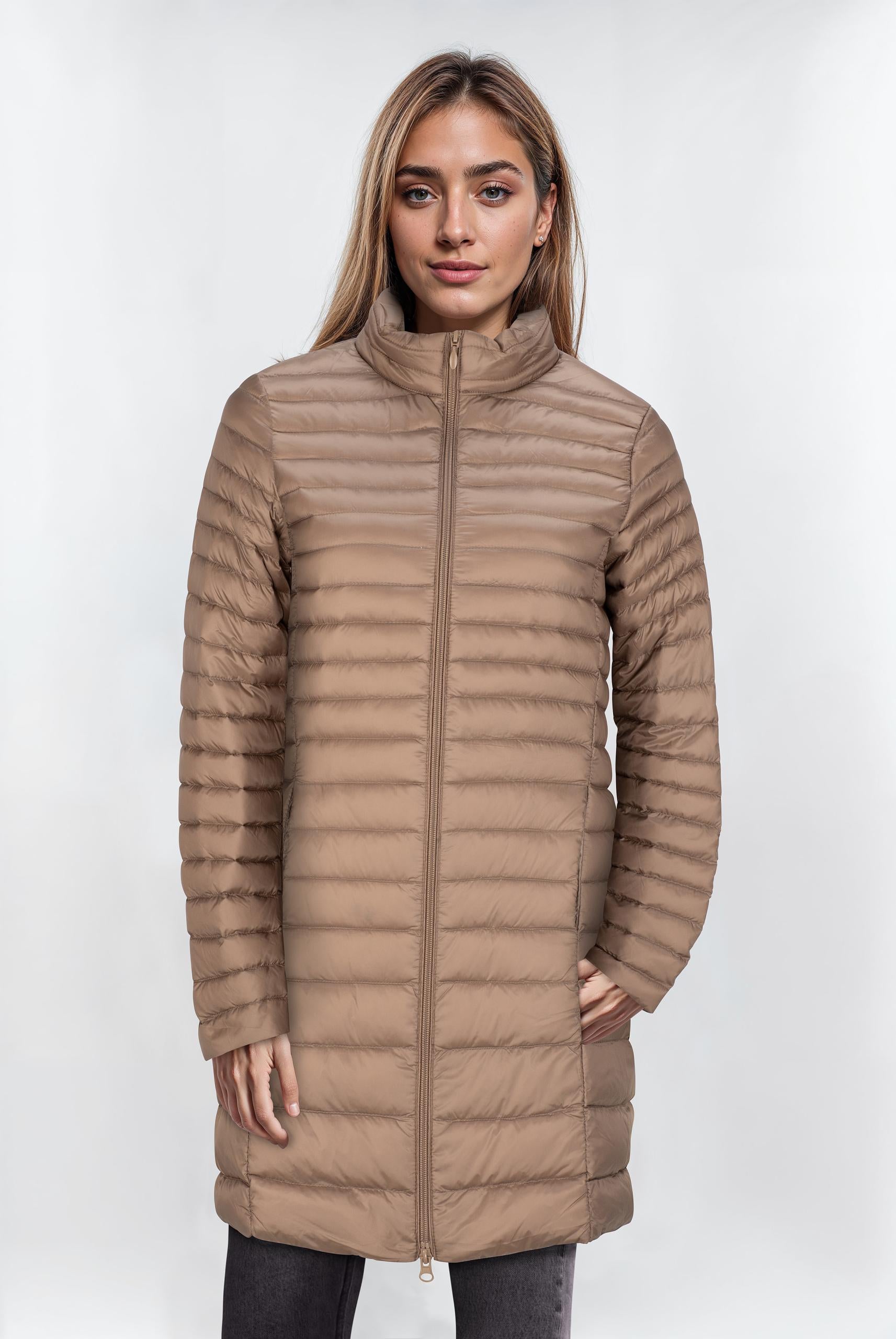 FUNNEL NECK DOWN JACKET
