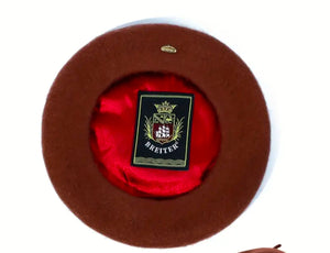 Chic Beret 100% Pure Wool Lined