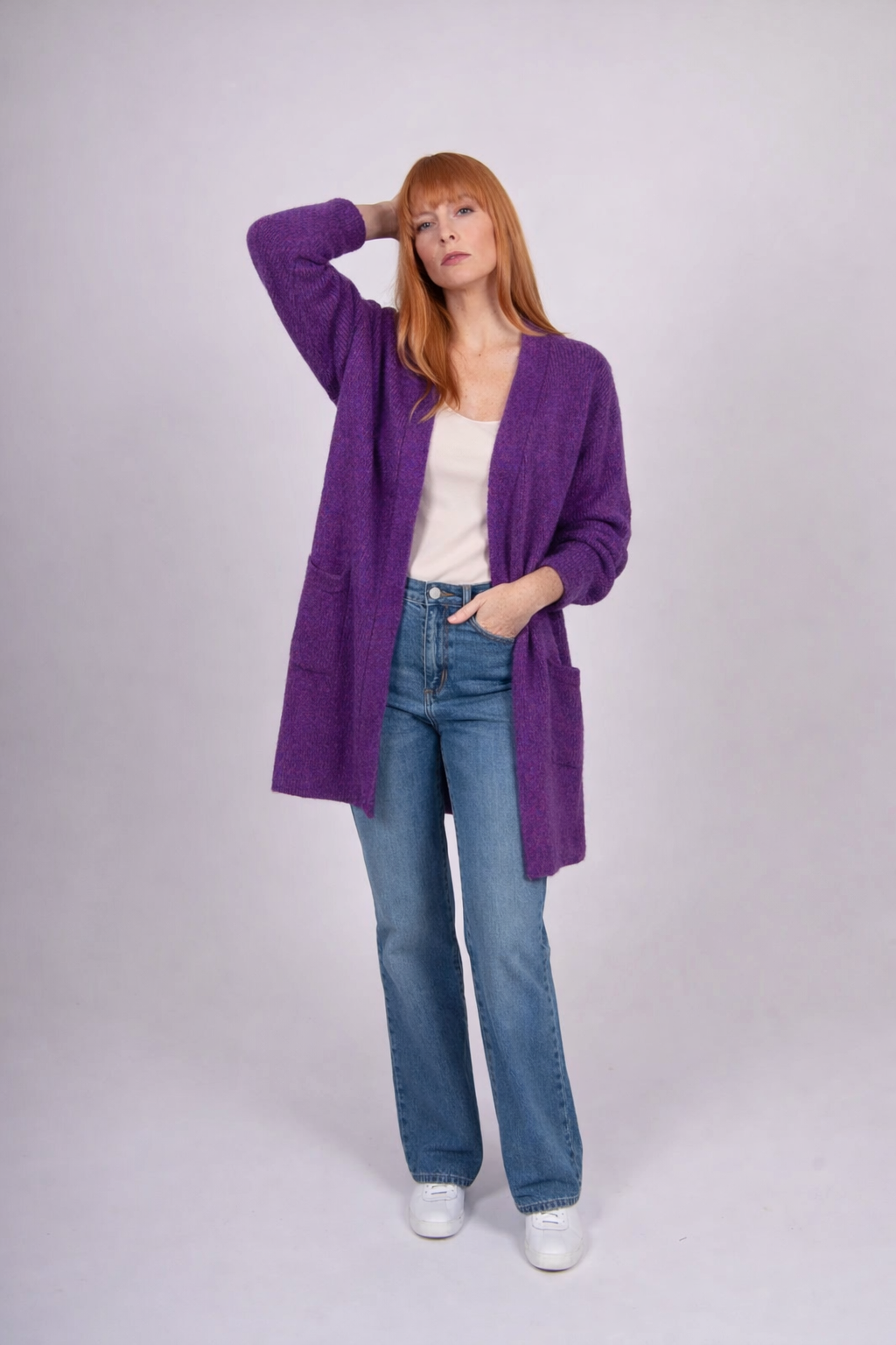 Alpaca Rib Cardi