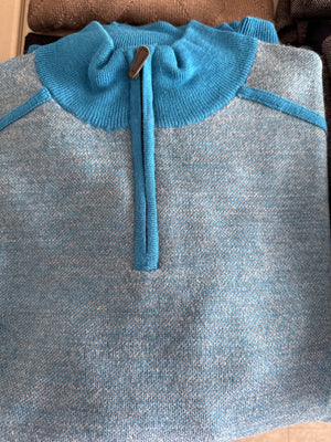 Fields Classics 1/4 Zip Pullover Pure Merino Wool