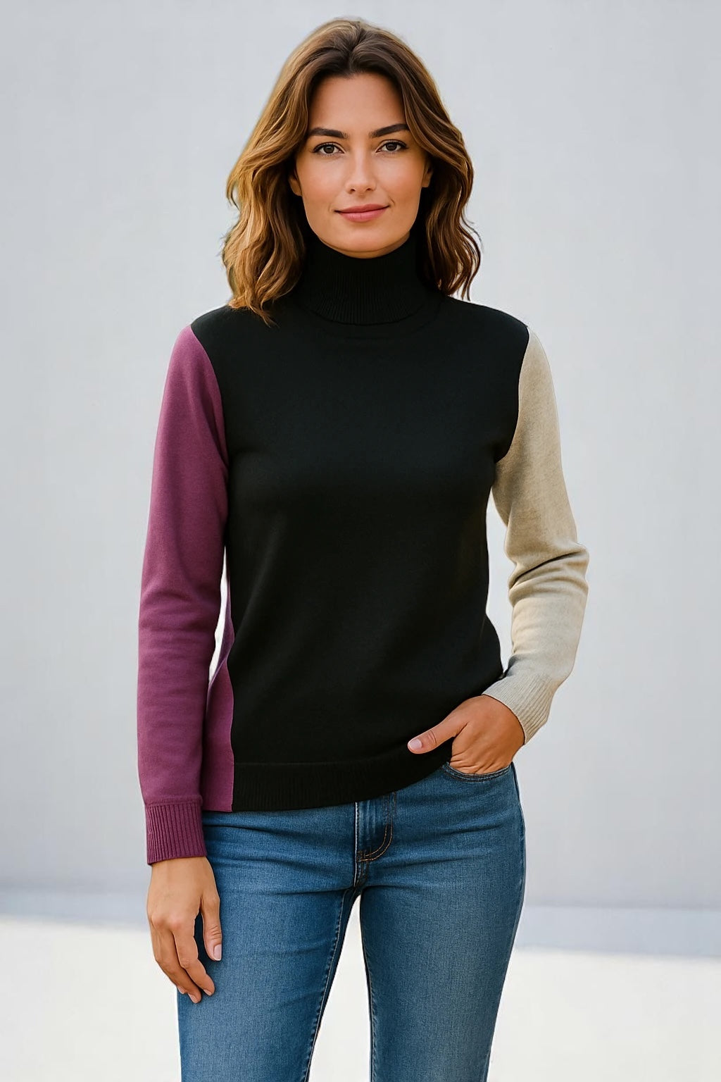 Classic Roll Neck Sweater