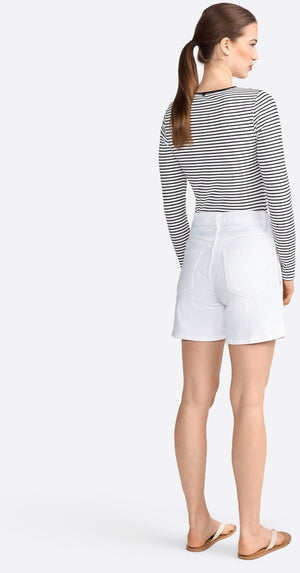 RICH & ROYAL WHITE SHORTS