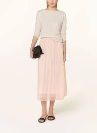 Rich & Royal Tulle Plisse Skirt Made in Italy