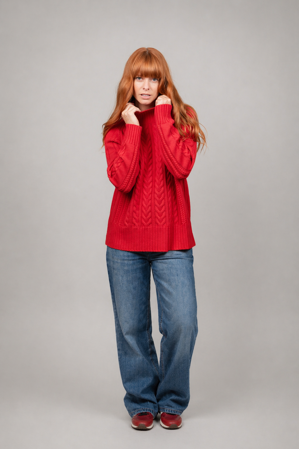Bridge & Lord - Cable Raglan Pullover