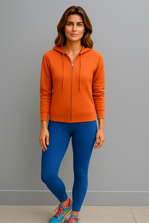 Pure cashmere Full zip hoodie No pockets