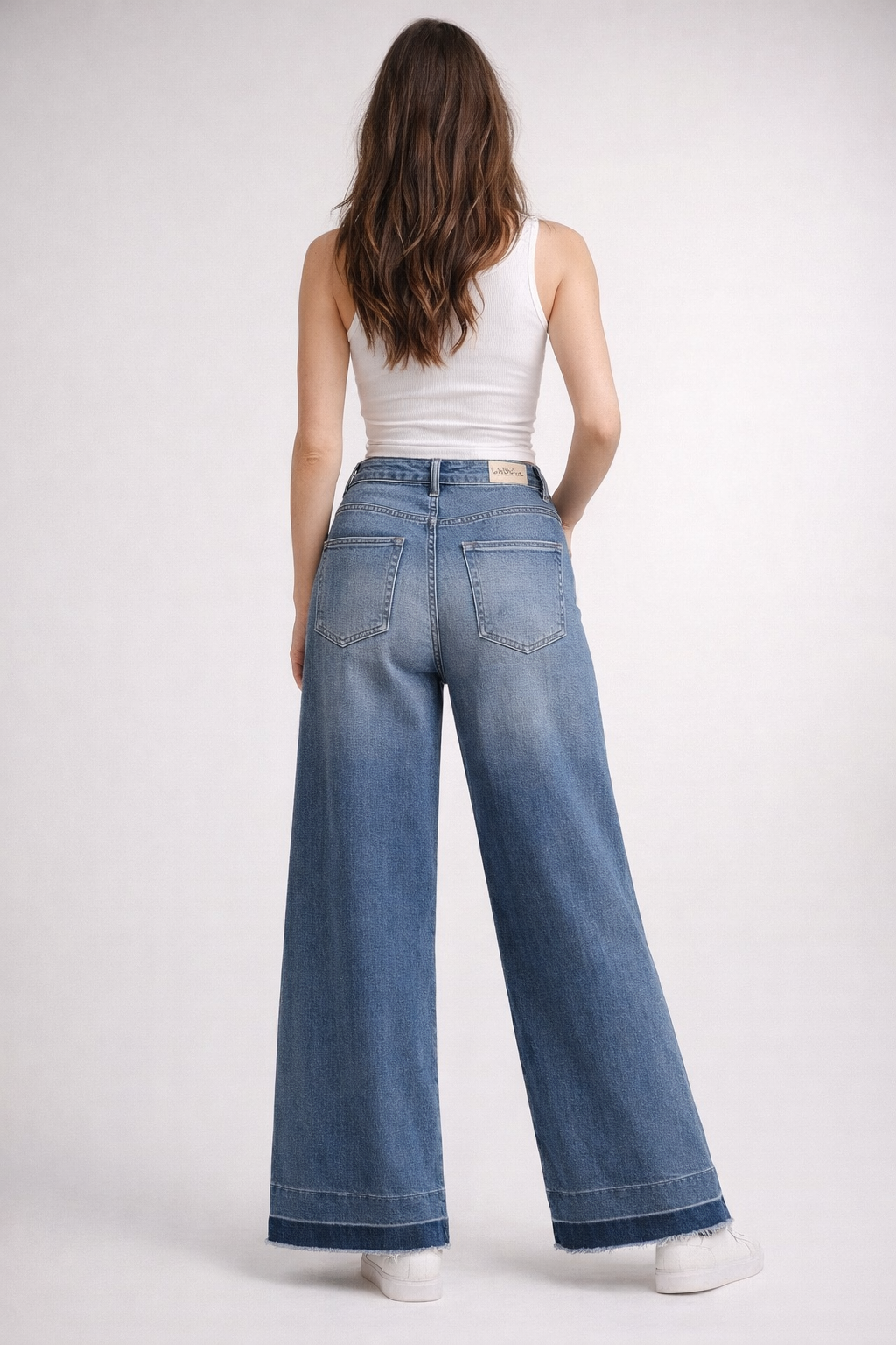 RICH & ROYAL KICK FLARE DENIM ORGANIC COTTON JEANS