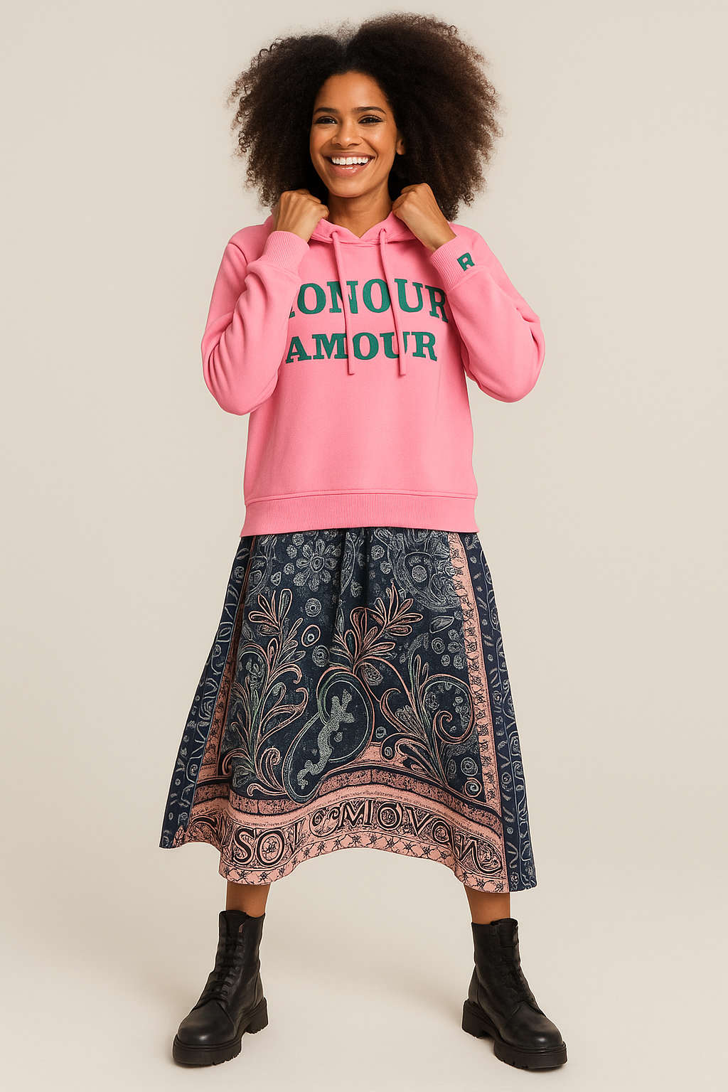 Miss Goodlife Skirt Blue Ornament