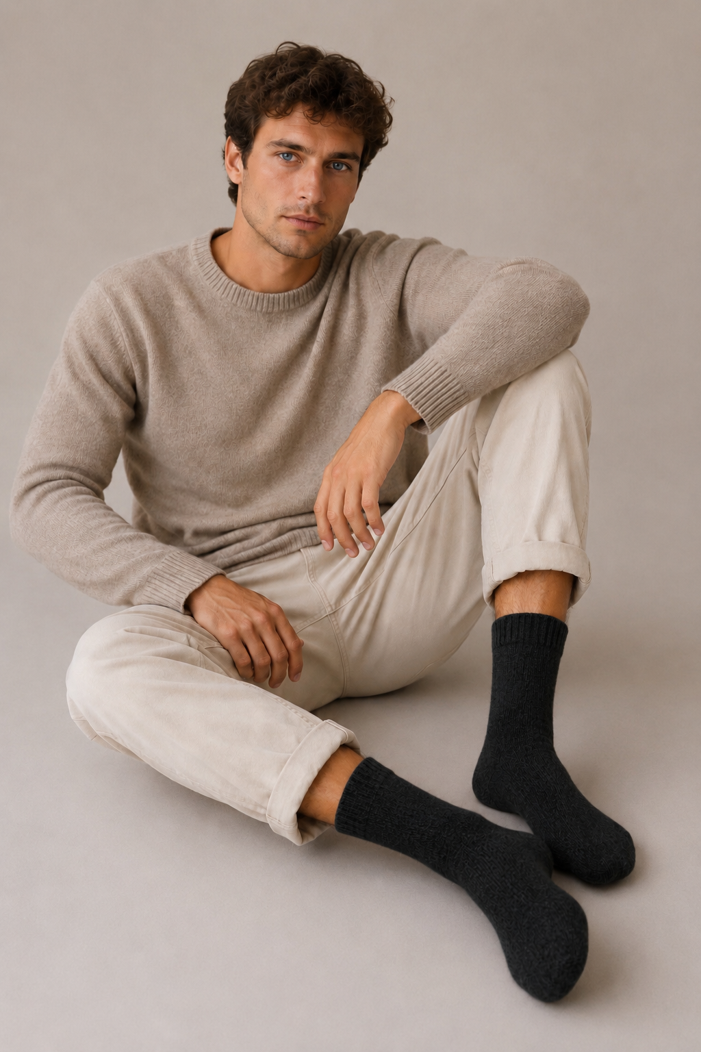 100% Cashmere socks - Men