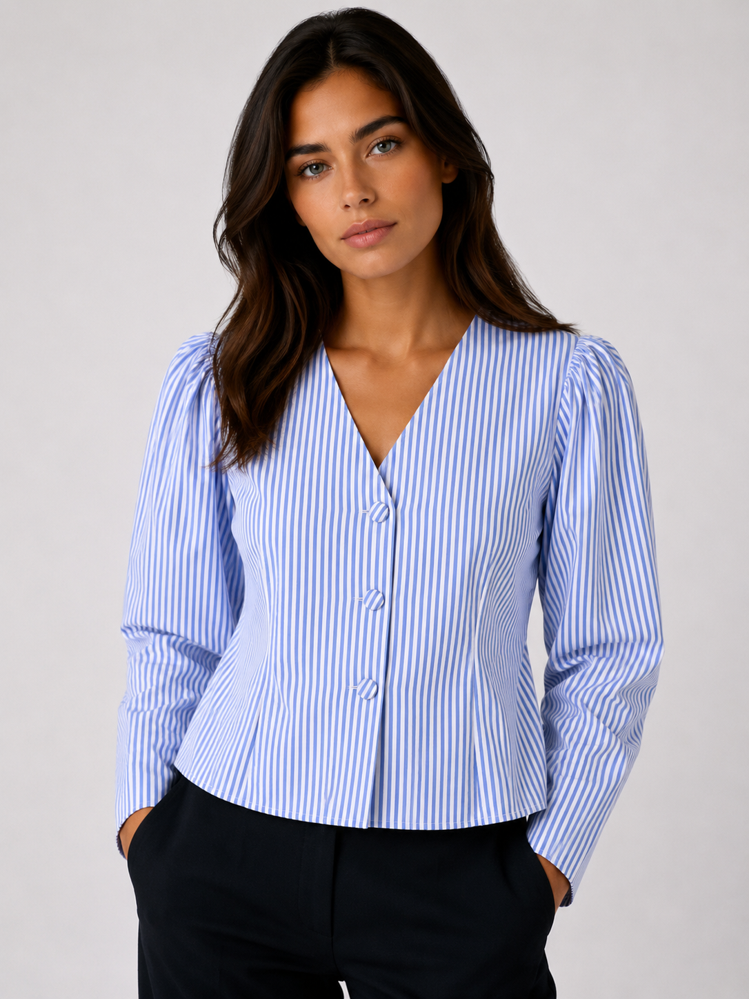RICH & ROYAL V- NECK CARDIGAN
