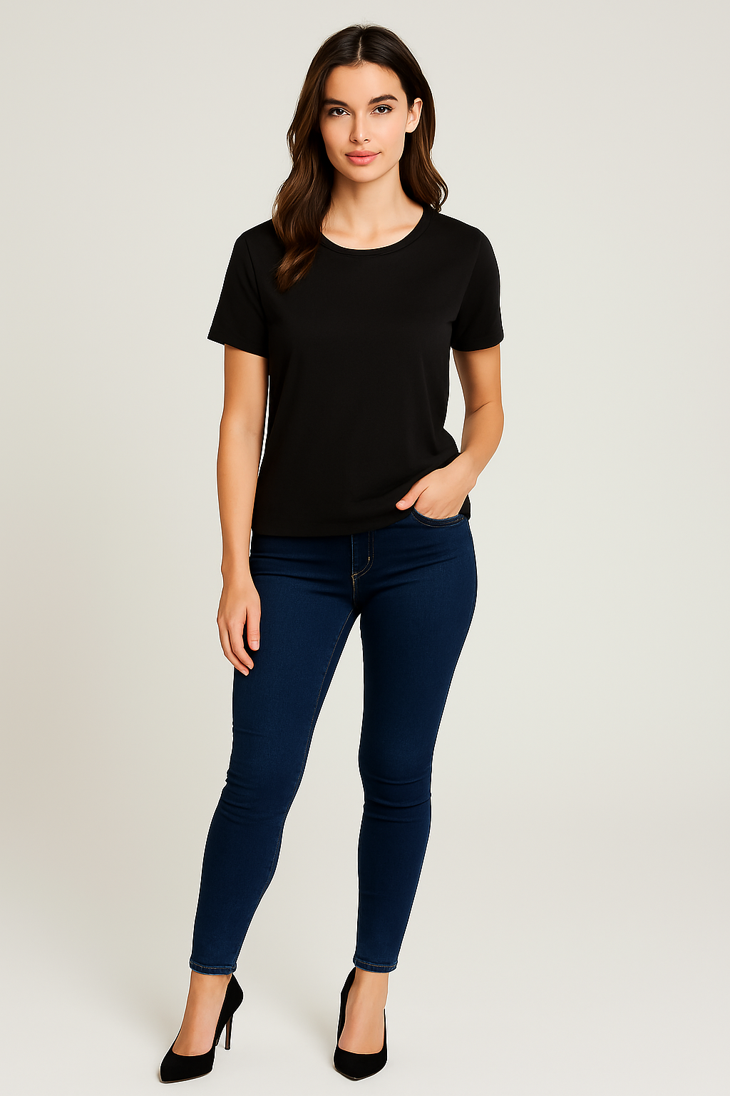 Crossley Crew neck Pure Cotton T- Shirt MADE IN ITALY