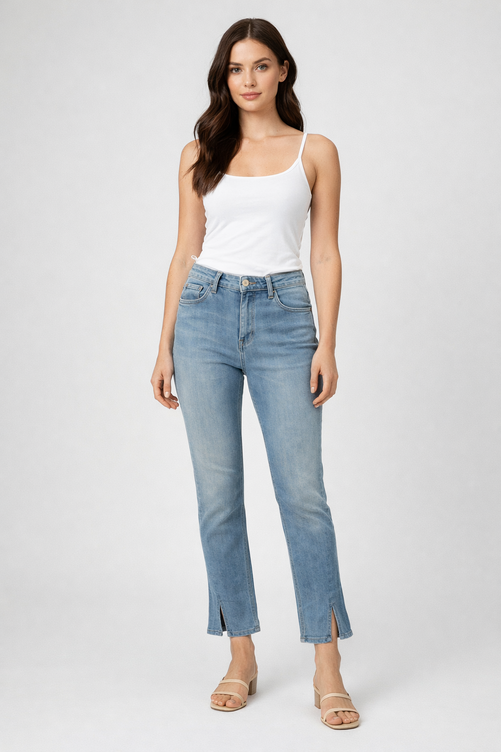RICH & ROYAL KICK FLARE DENIM ORGANIC COTTON JEANS