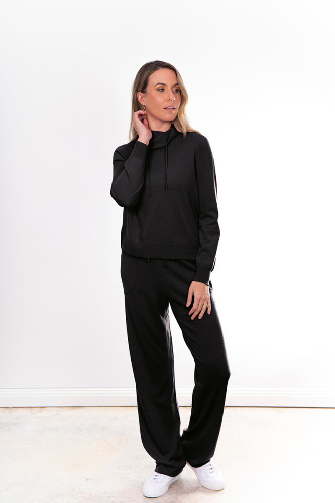 SNOOD NECK PULLOVER