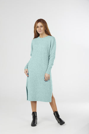CREW NECK DRESS only M in rose available