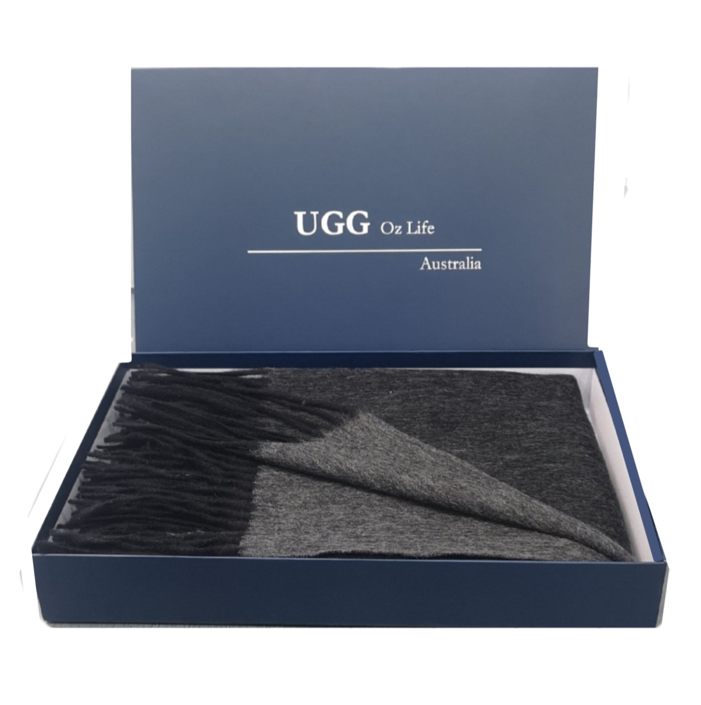UGG Pure wool shawl/ Scarf /wrap reversible