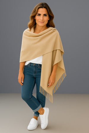 LUXURY PURE CASHMERE SCARF / SHAWL