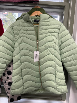 SABENA PADDED JACKET WITH FAUX FUR LINING