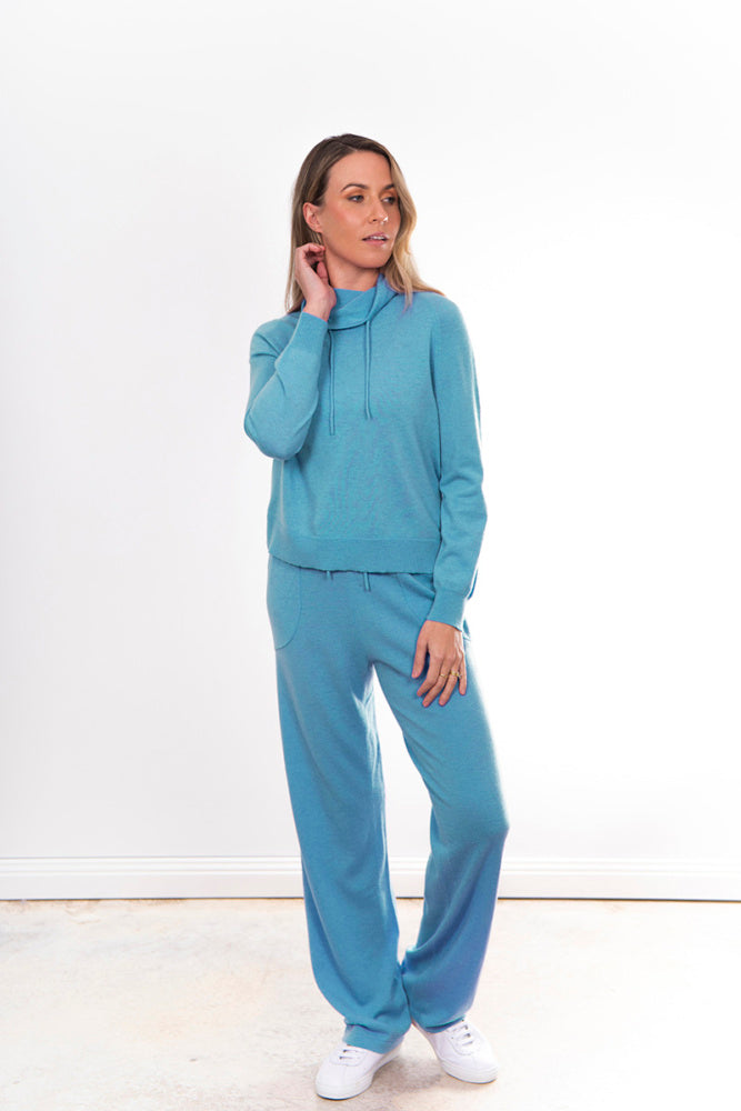 SNOOD NECK PULLOVER