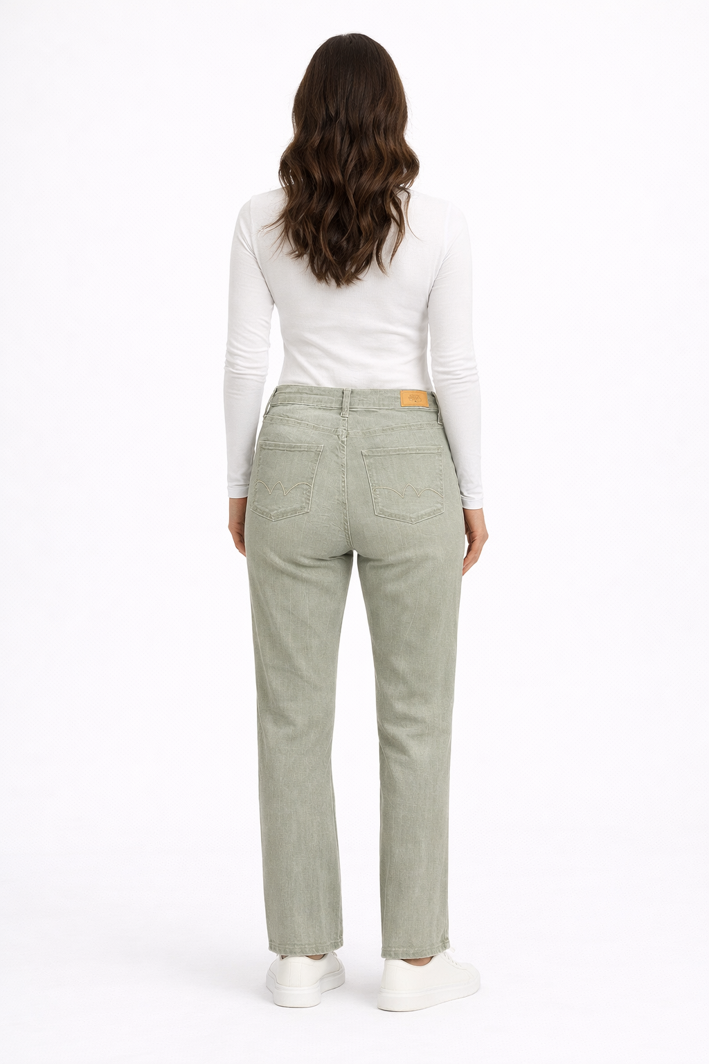 Le Temps des Cerises Khaki Jeans