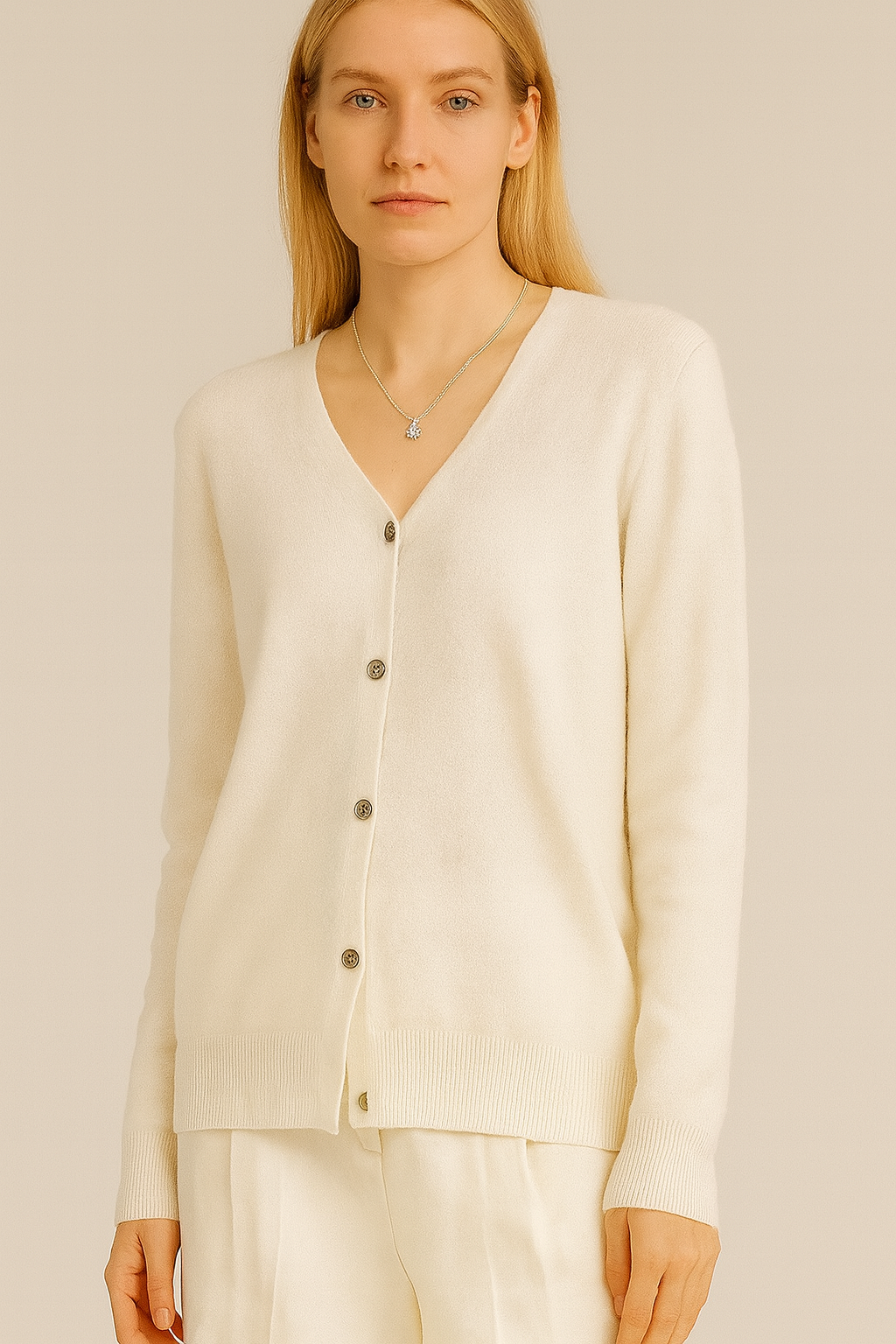 Pure wool Cardigan V-Neck Knit on Australia