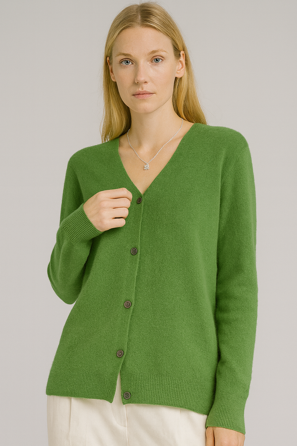 Pure wool Cardigan V-Neck Knit on Australia