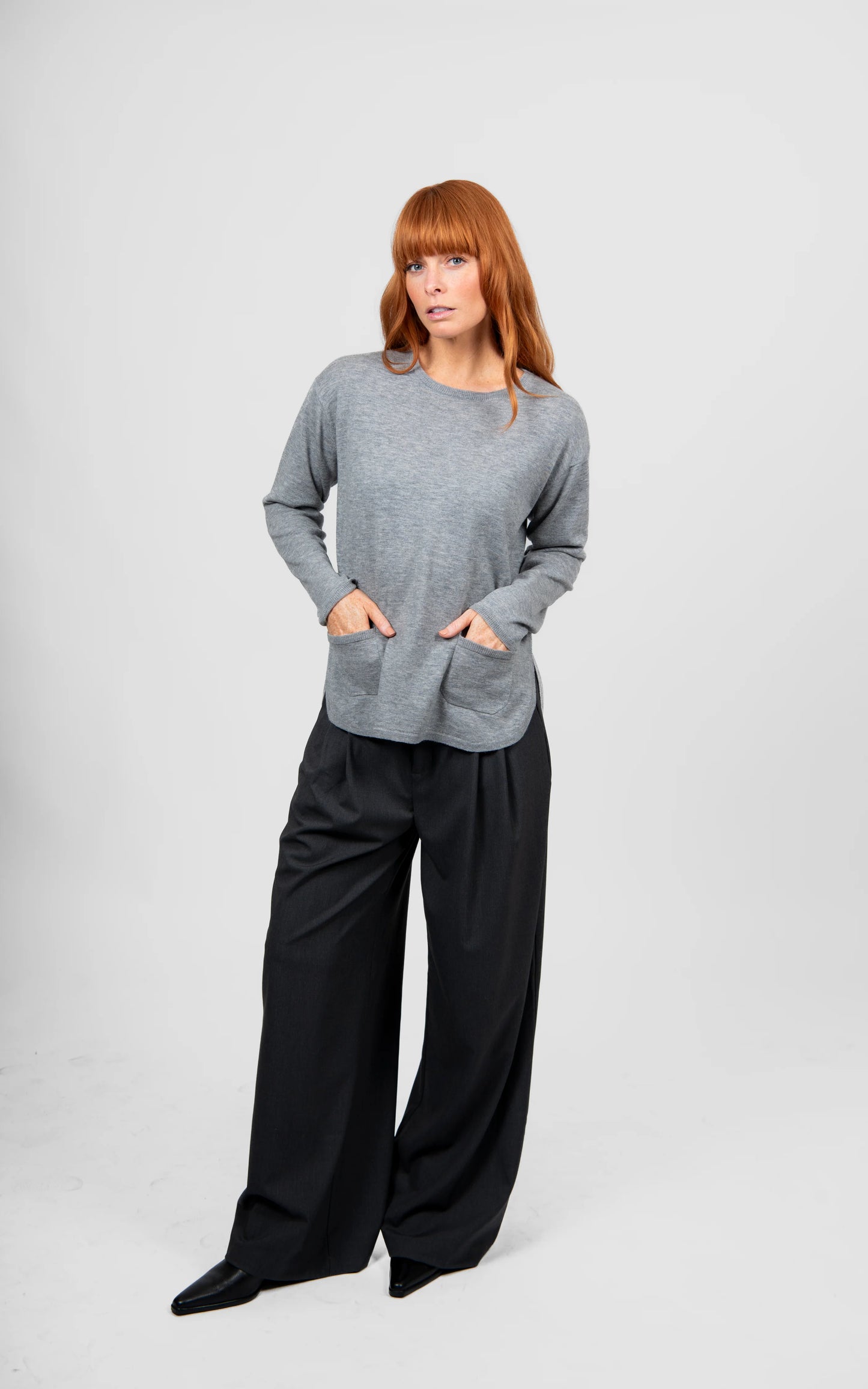 Bridge & Lord - Roll Trim Relaxed Pullover
