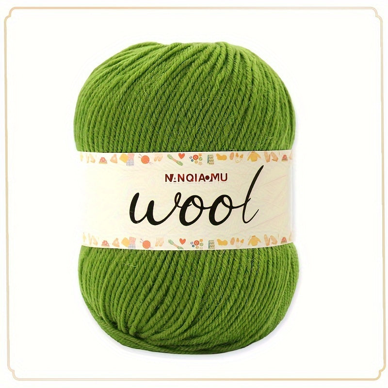 100% Pure Wool, Soft Knitting Crochet Yarn 50g
