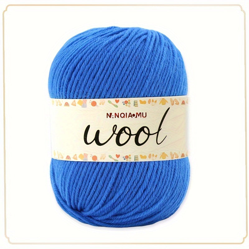 100% Pure Wool, Soft Knitting Crochet Yarn 50g