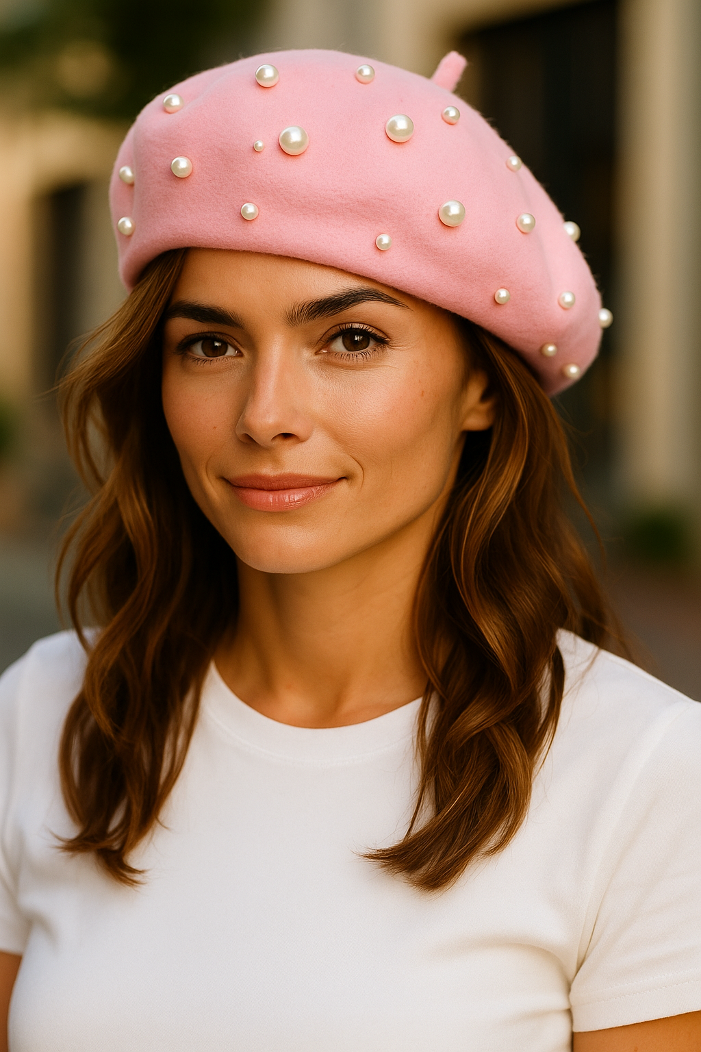 EXTRA FINE PURE WOOL BERET HAT