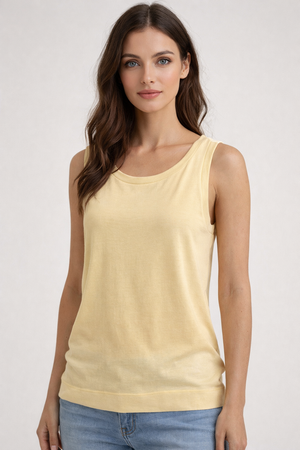 RICH & ROYAL LINEN TOP