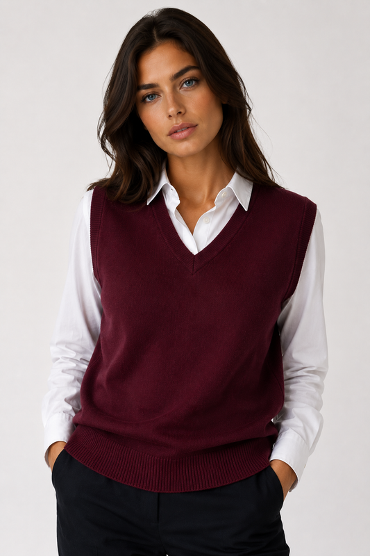 MTF Machine Washable Vest Pure Wool