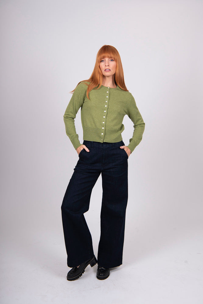 Cropped Cardigan Bridge & Lord Cashmere / Merino