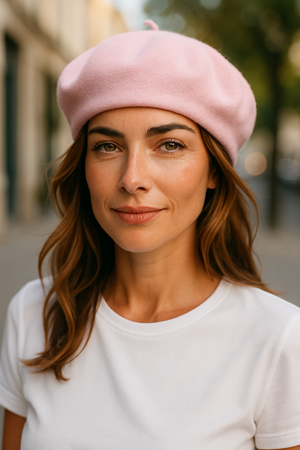 PURE WOOL BERET HAT