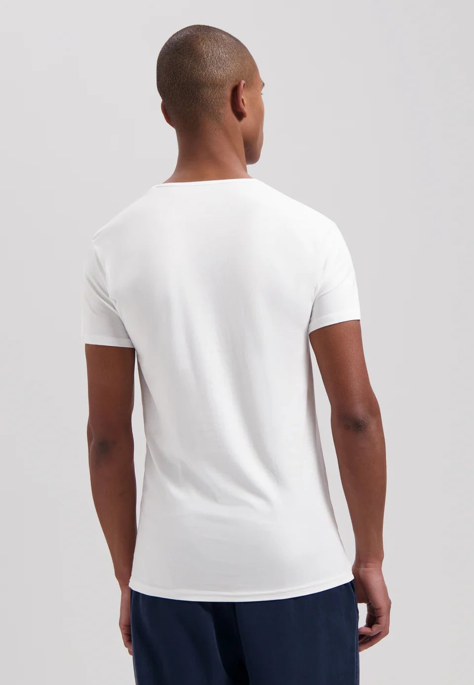 DSTREZZED EASTWOOD 2 PACK VEE OR CREW NECK BAMBOO BLEND