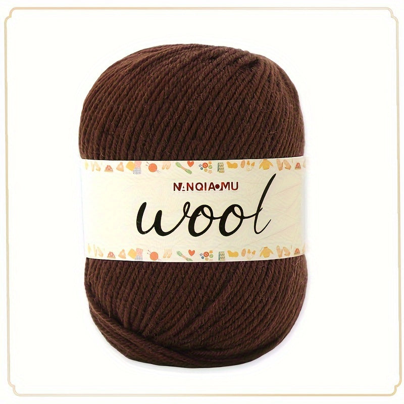 100% Pure Wool, Soft Knitting Crochet Yarn 50g