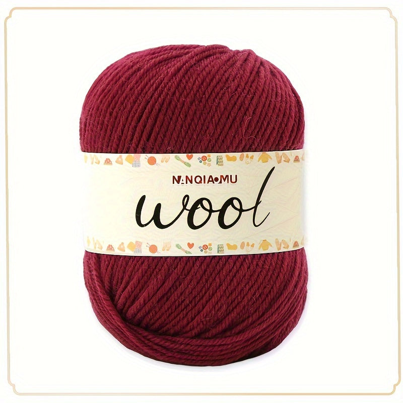 100% Pure Wool, Soft Knitting Crochet Yarn 50g