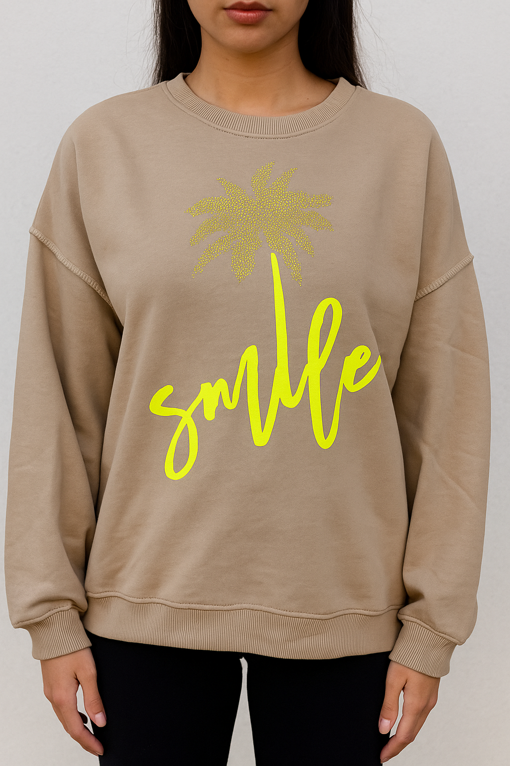 Miss Goodlife Crew Neck Smile