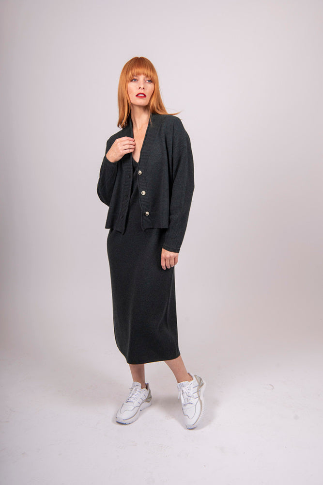 Shawl Collar Cardigan Bridge &  Lord Cashmere merino