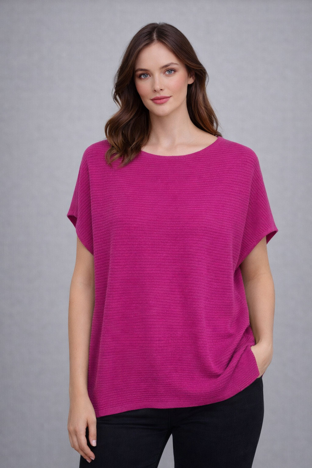 FIELDS RIB PONCHO