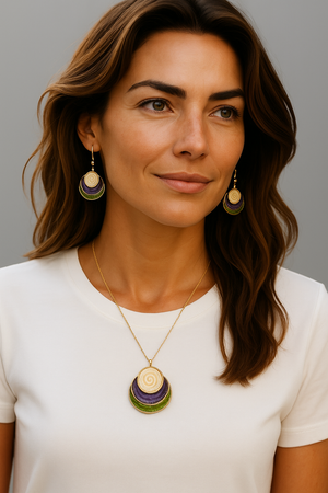 TAHLIA jewellery - Luxury Necklace & Earrings Set