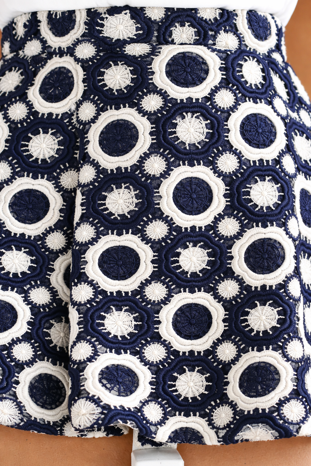 RICH & ROYAL MIDNIGHT BLUE MINI SKIRT