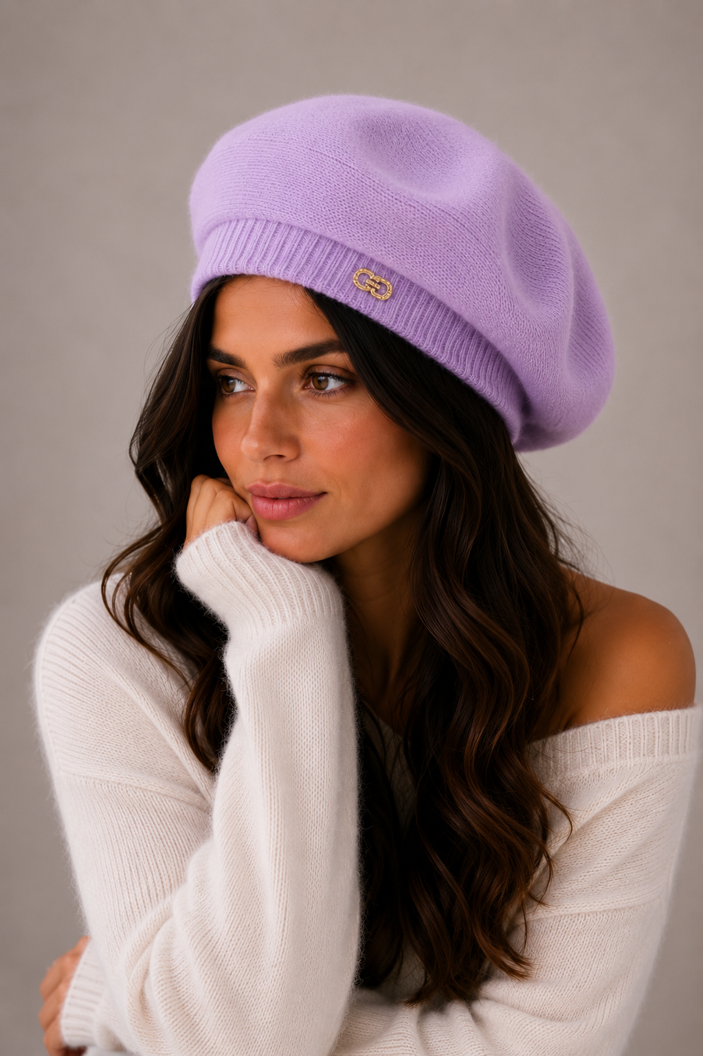 ELEGANT PURE MERINO WOOL BERET