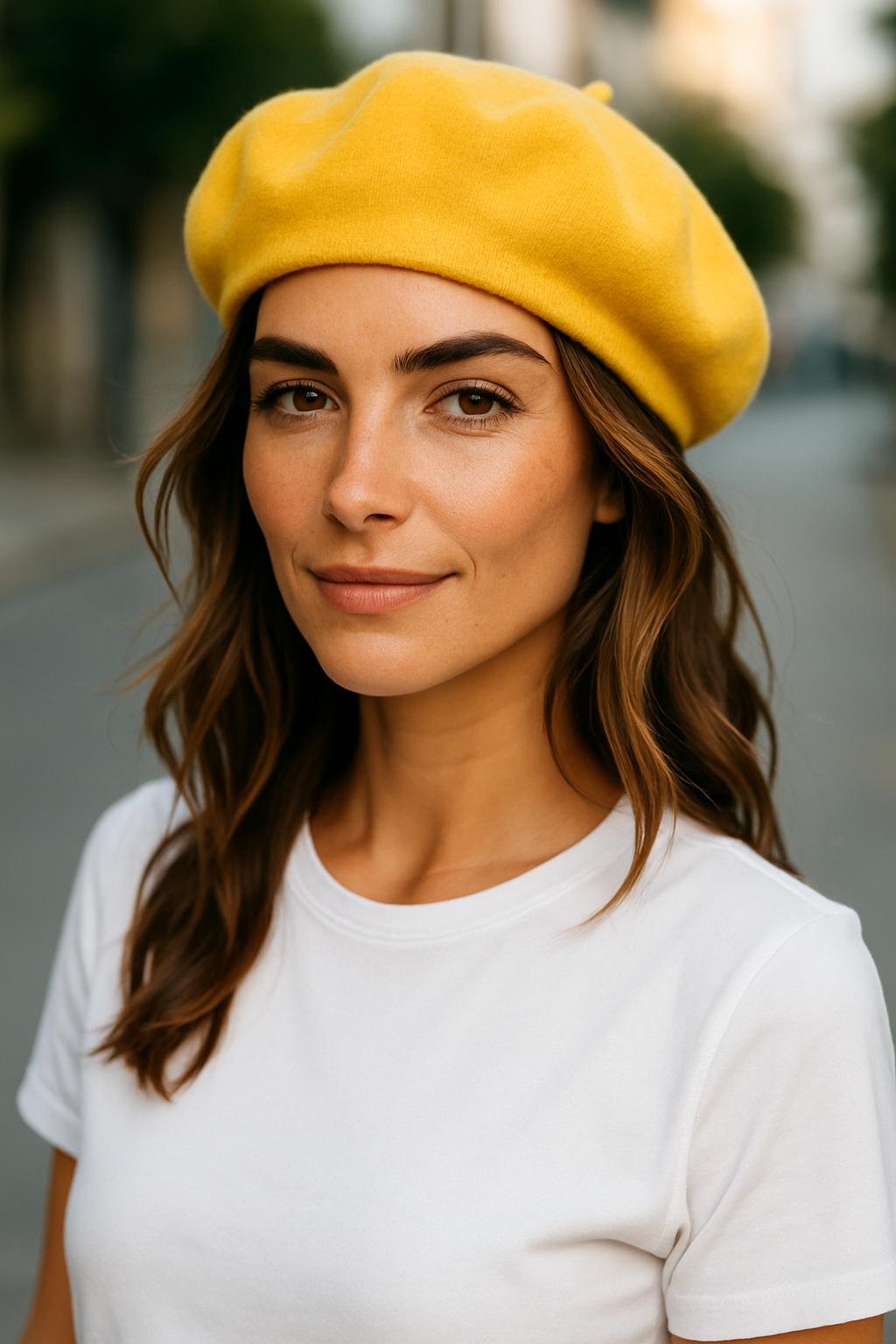 EXTRA FINE PURE WOOL BERET HAT