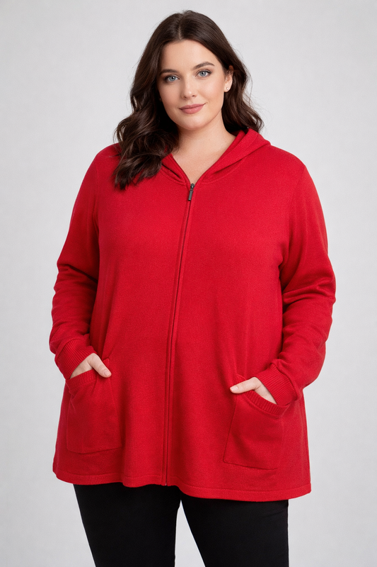 Fields Women Zip Hoodie With Pockets