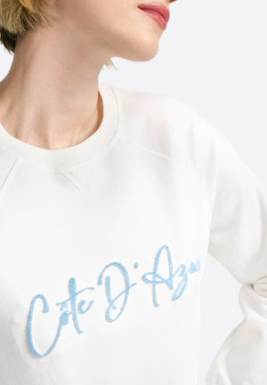 RICH & ROYAL SWEATER WITH LETTERING