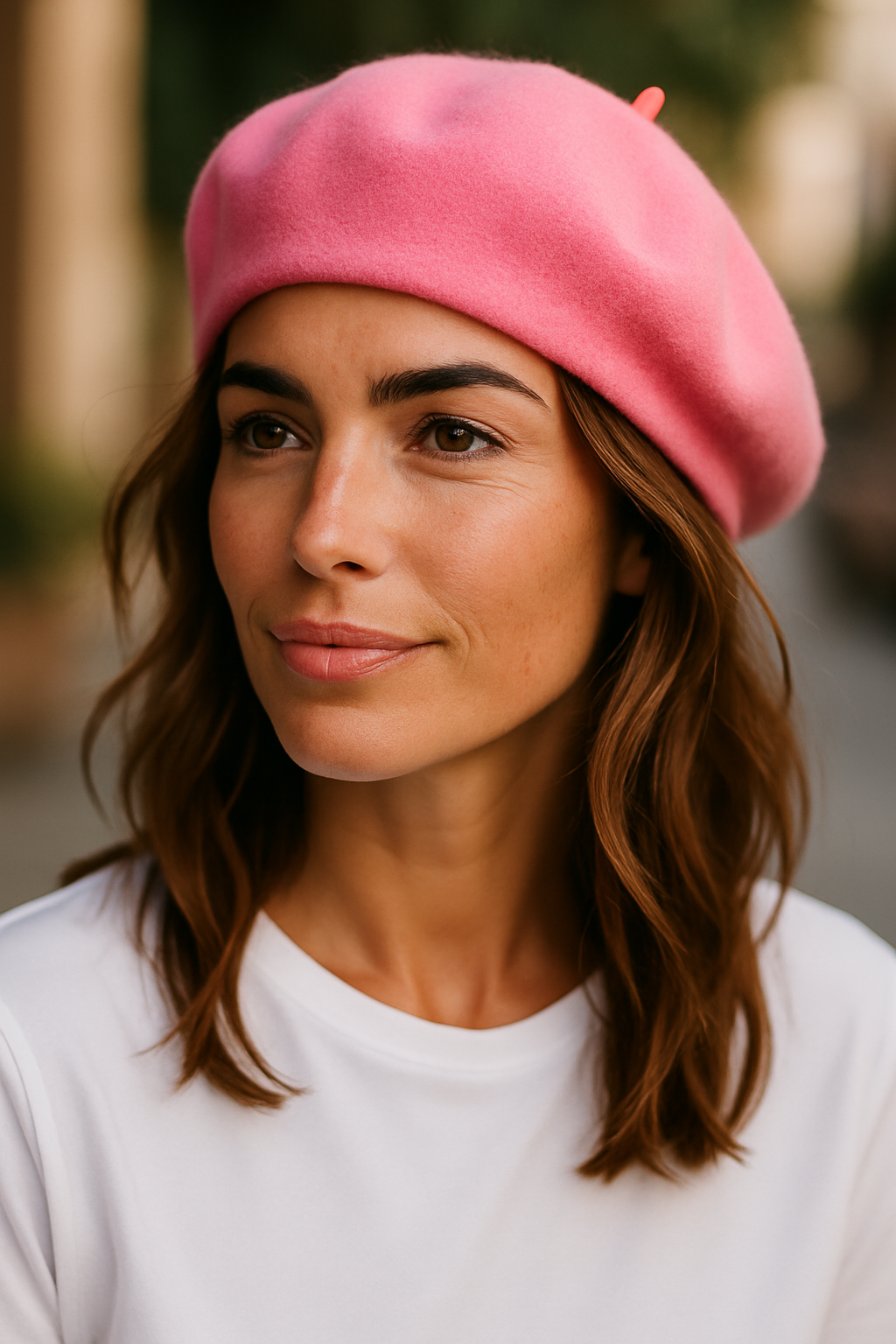 EXTRA FINE PURE WOOL BERET HAT